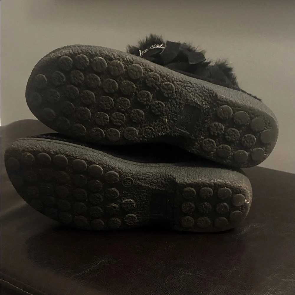 Sam Edelman Black Faux Fur Winter Boots - Picture 5 of 15